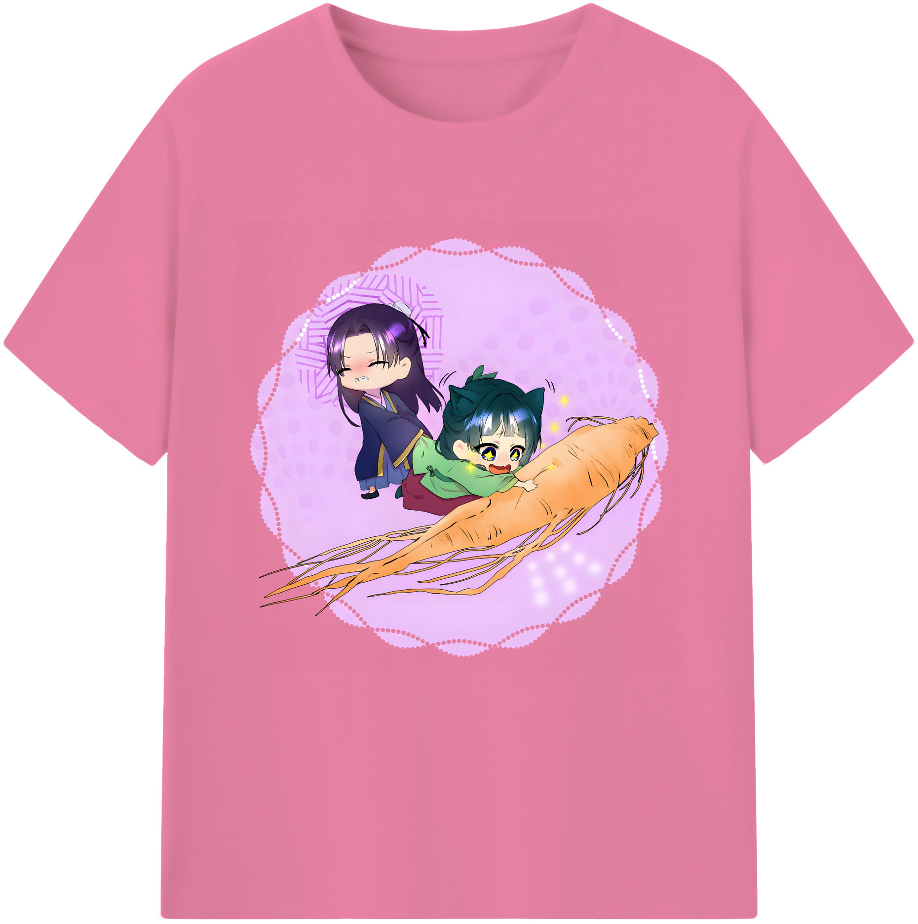 （画像用） 薬屋のひとりごと The Apothecary Diaries 綿100％半袖Tシャツ（フロントプリント）